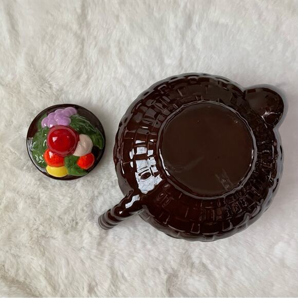 Vintage Ceramic Teapot - Picture 2 of 5